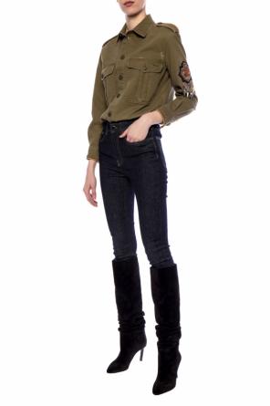 Logo-patched jeans, zdjęcie 2 Logo-patched jeans od Victoria Victoria Beckham